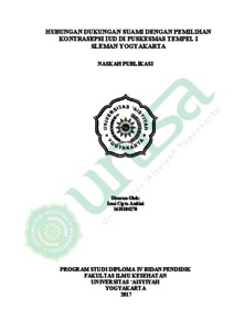 Hubungan Pengetahuan Dengan Perilaku Pemeriksaan Payudara Sendiri (Sadari) Pada Remaja Putri Kelas X Di Man Godean - Digilib Unisayogya