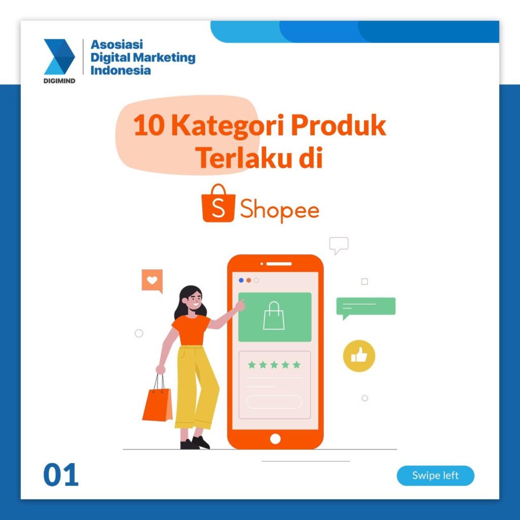 10 Kategori Produk Terlaris Shopee Asosiasi Digital