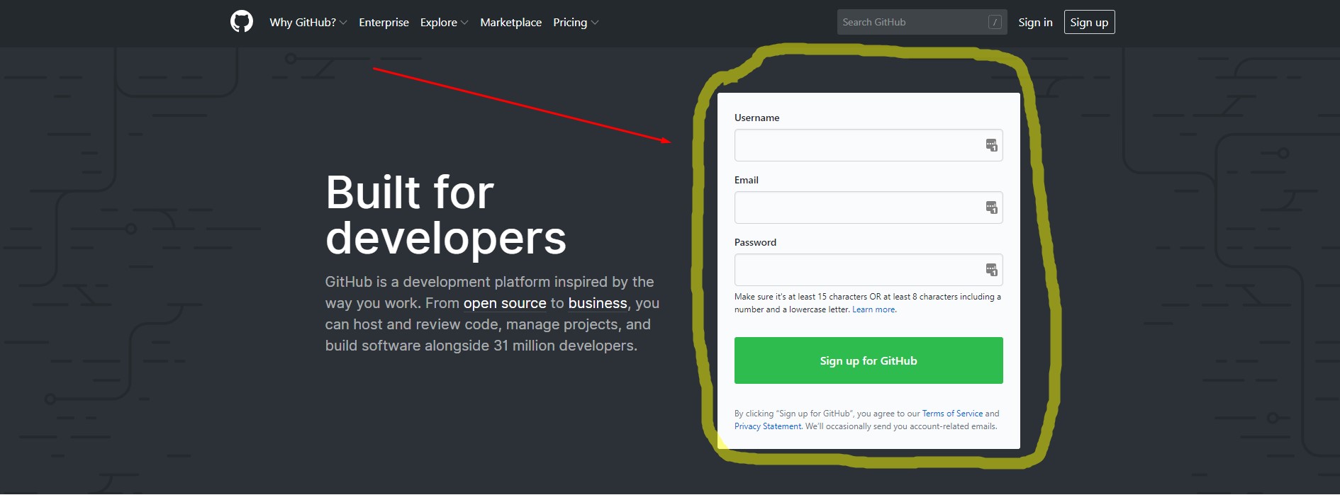 Git sign. Why github. sign in github.