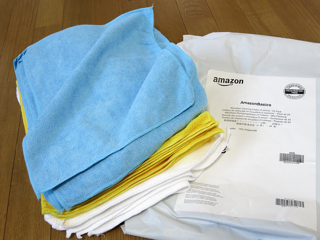 洗車に便利 Amazonベーシックマイクロファイバークリーニングクロス デジモノ街道 物欲に負ける日々