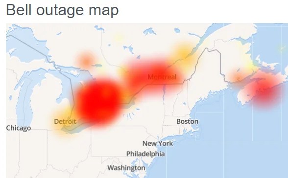 Bell Fibe Availability Map Ontario