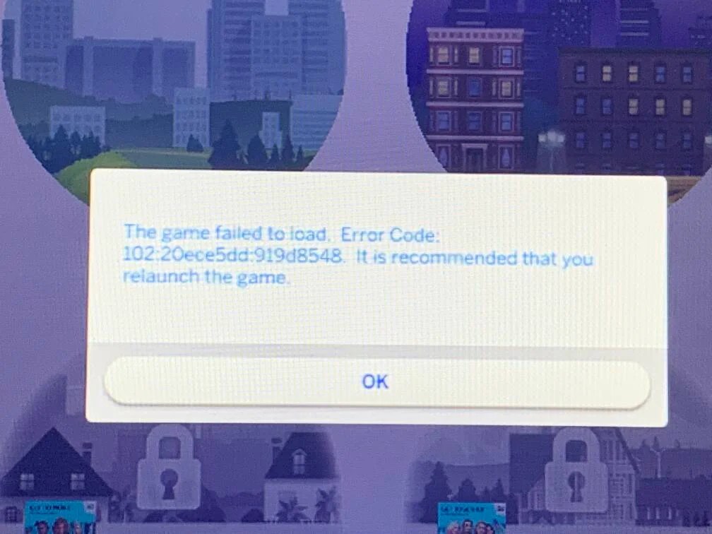 How to fix Sims 4 error code 10220ece5dd919d8548 ? DigiStatement