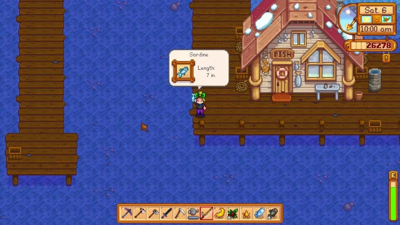 Sardine in Stardew Valley How to catch & get it? (Location included