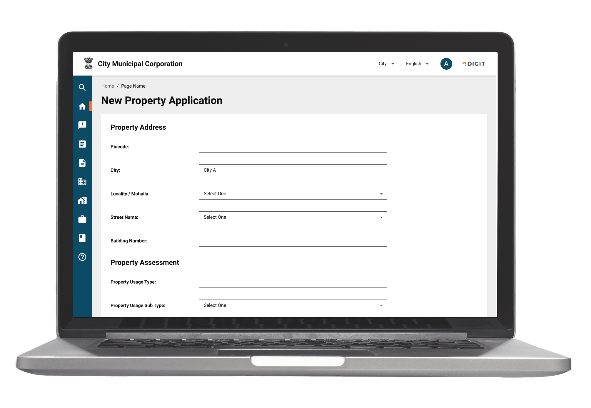 DIGIT Urban Property Tax DIGIT DPG Digital Public Infrastructure