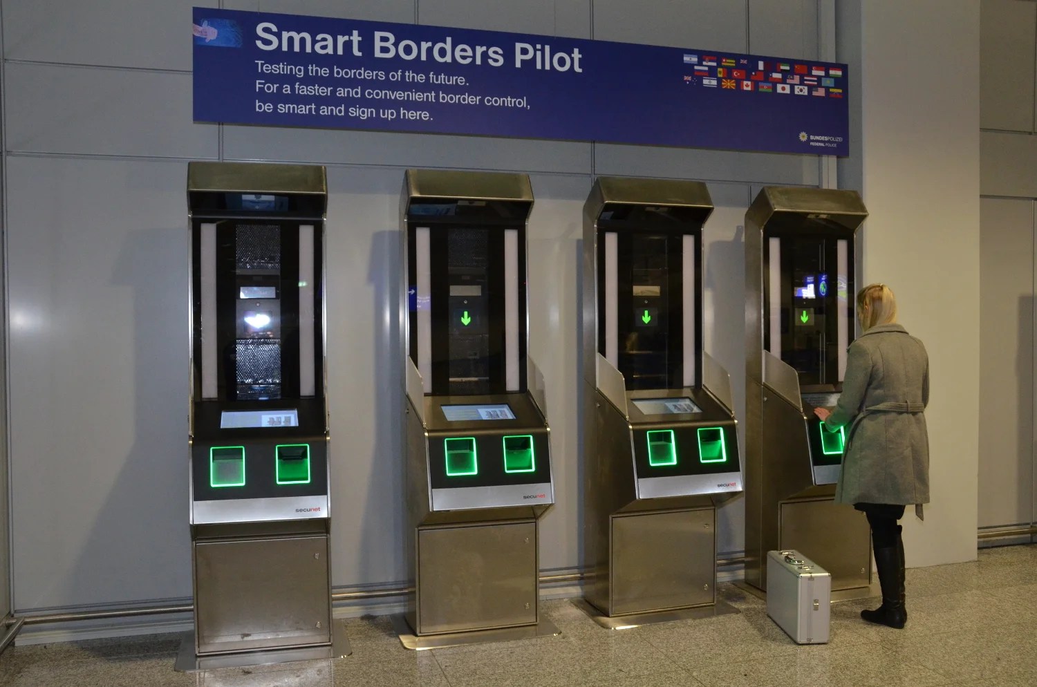 German Airports Face recognition now also for children Matthias Monroy