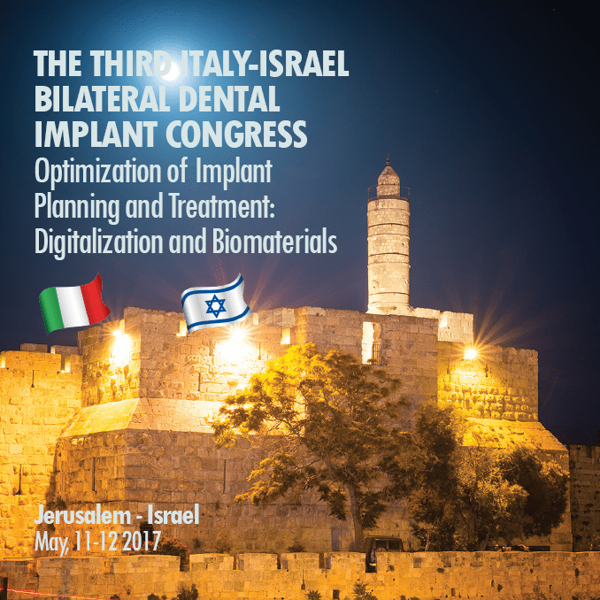 The Third ItalyIsrael bilateral dental implant congress Digital