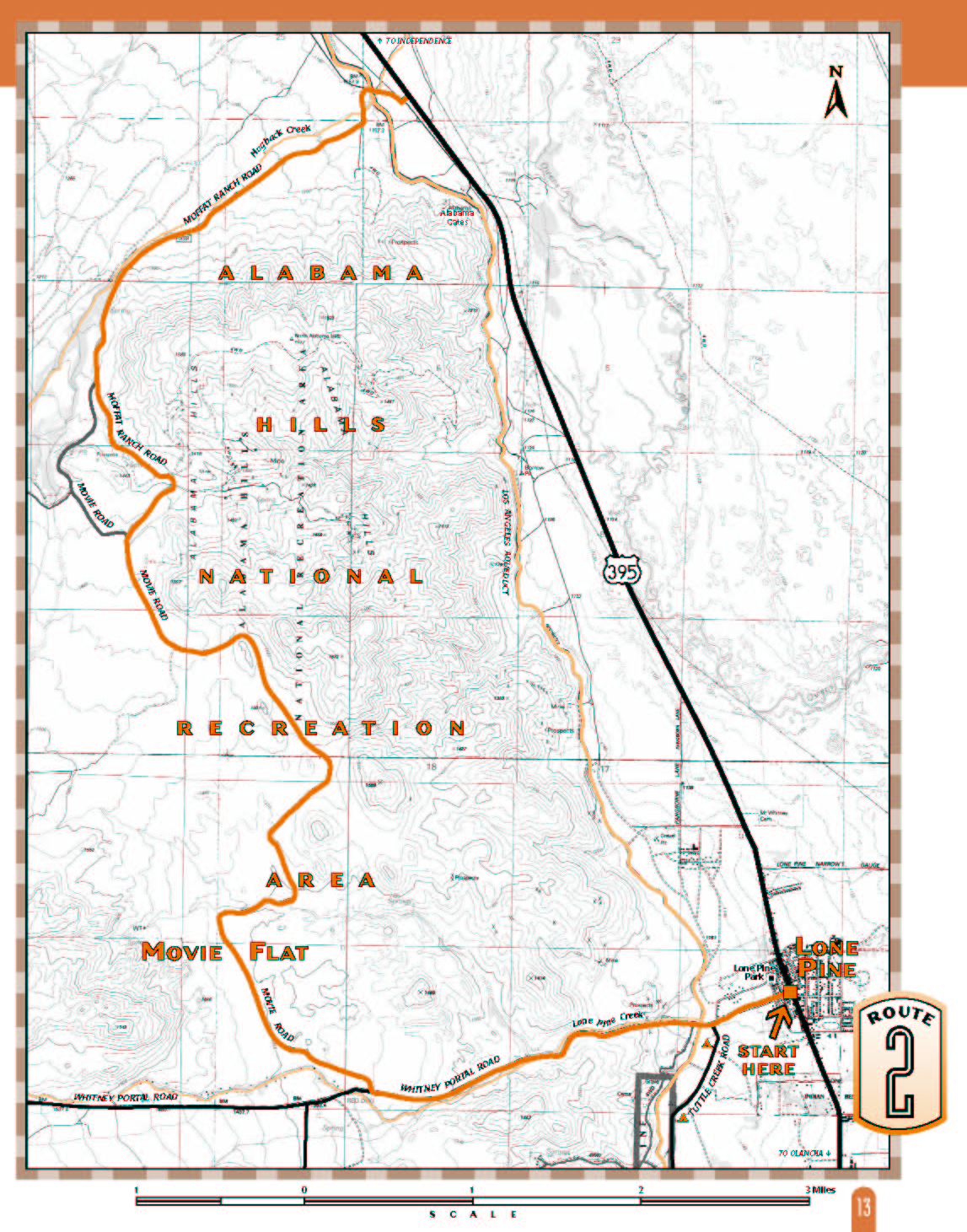 Alabama Hills Eastern Sierra Route Guide