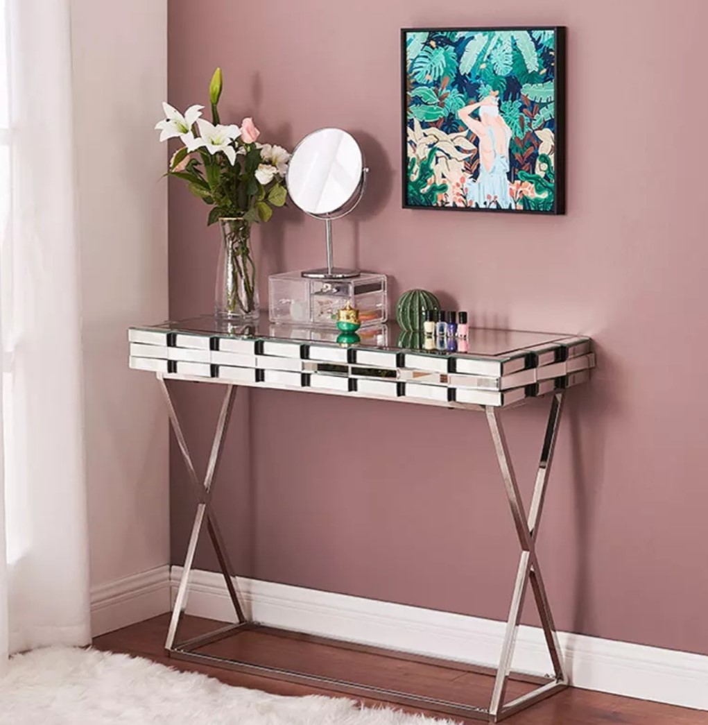 Emily Dressing Console Table Digital Flames Home Furnishing
