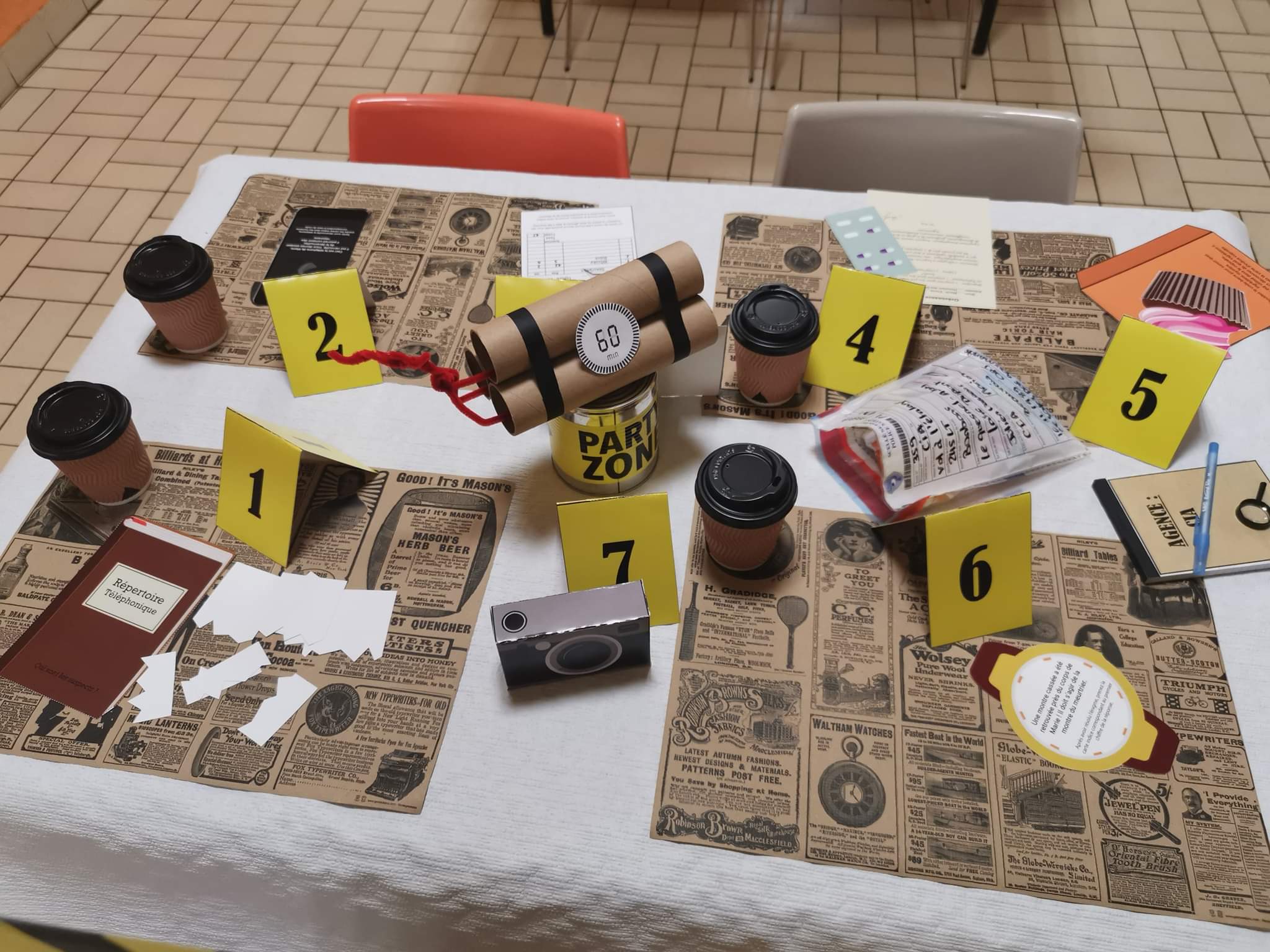 Escape Kit un Escape Game à faire chez soi, ou partout ailleurs