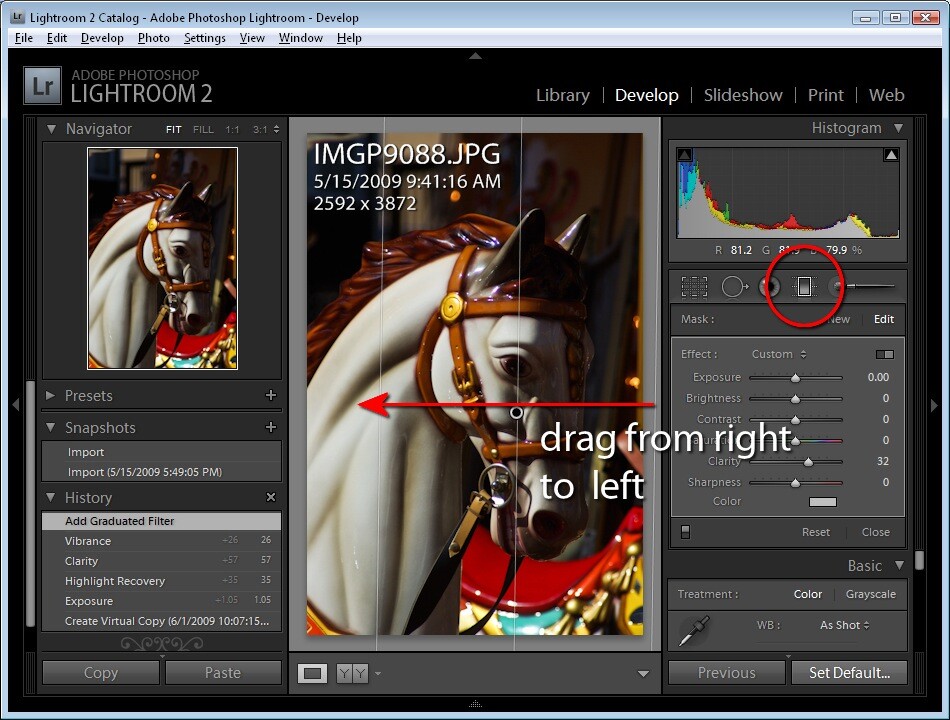 Add a light Source in Lightroom in 5 Easy Steps