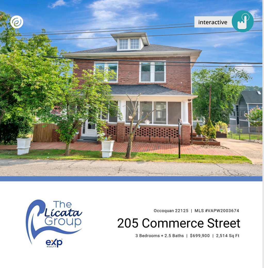 205 Commerce St, Occoquan Virginia 22125 SOLD by the Licata Group Exp