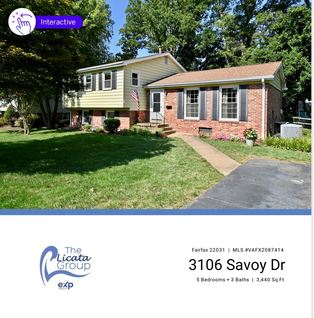 3106 Savoy Dr, Fairfax Virginia 22031 SOLD! by Licata Group EXP Real
