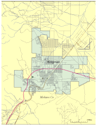 Kingman Az On Map Kingman Digital Vector Maps - Download Editable Illustrator & Pdf Vector Map Of Kingman