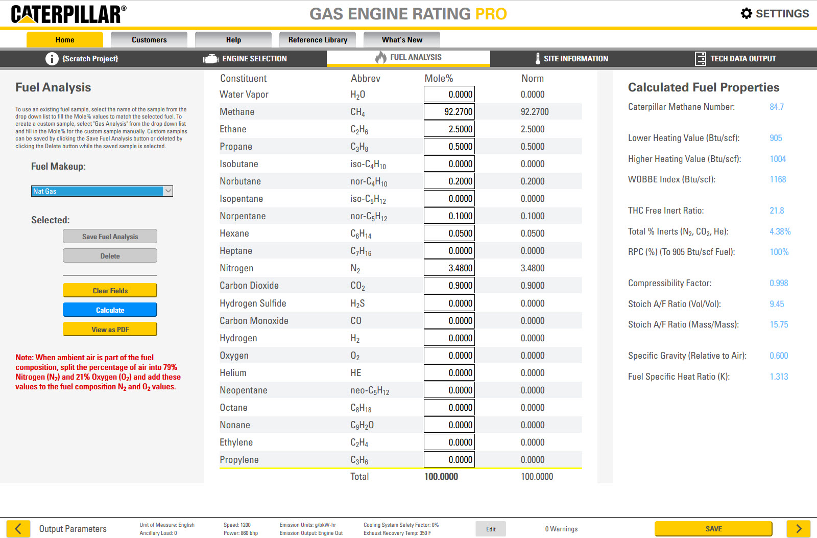 GERP (Gas Engine Rating Pro) CAT Digital Marketplace