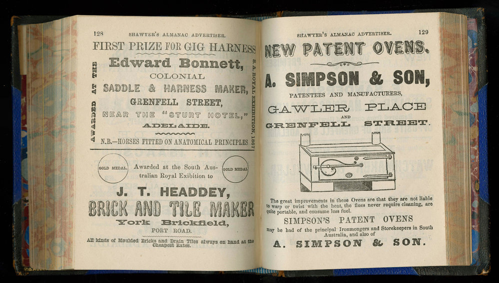 Simpson's new patent ovens State Library of South Australia