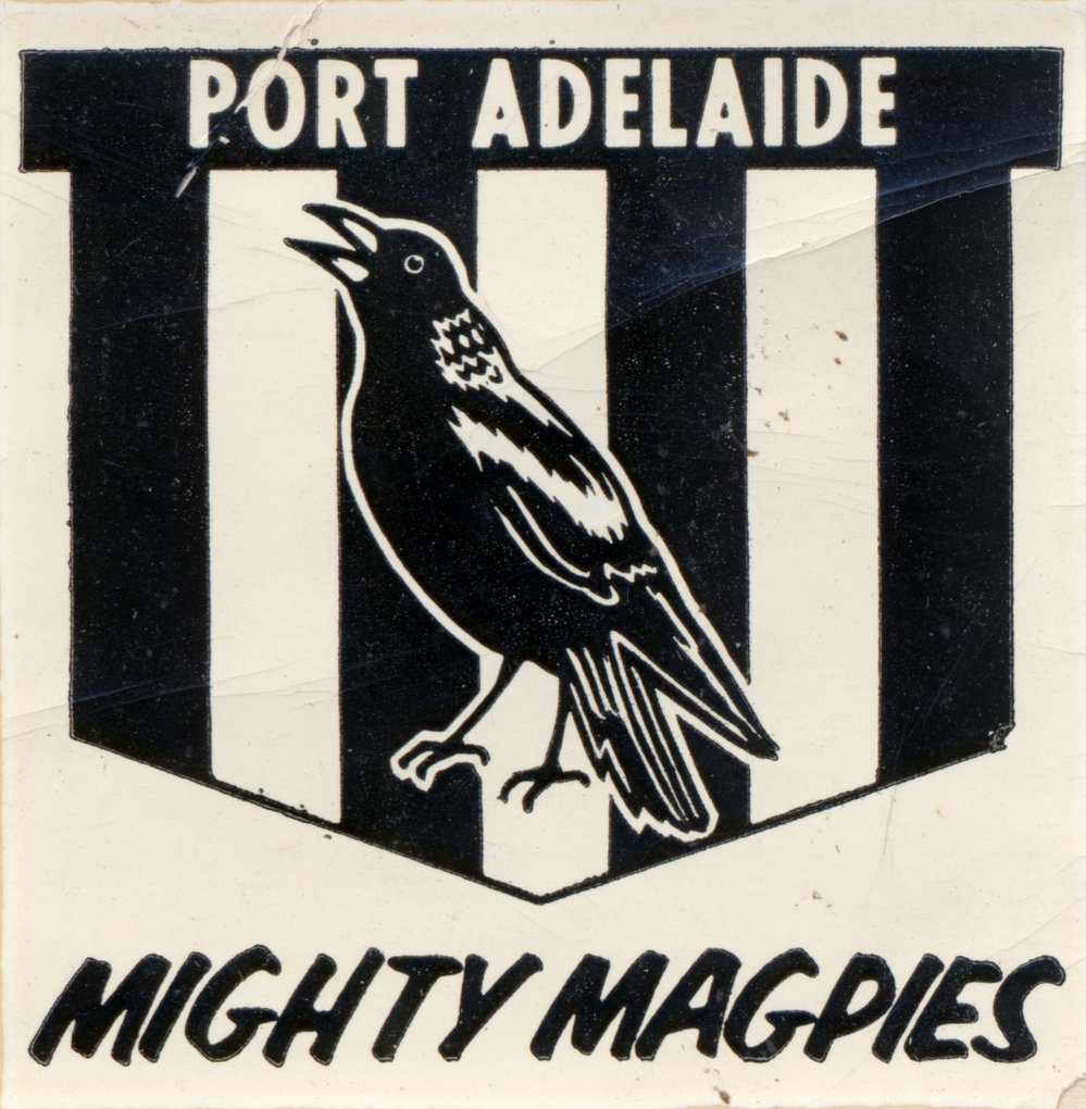 Port Adelaide Football Club sticker State Library of South Australia
