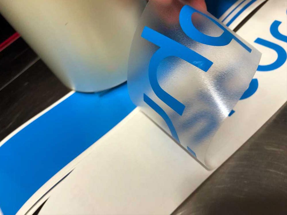 Vinyl Sticker cutout Digital Print Center