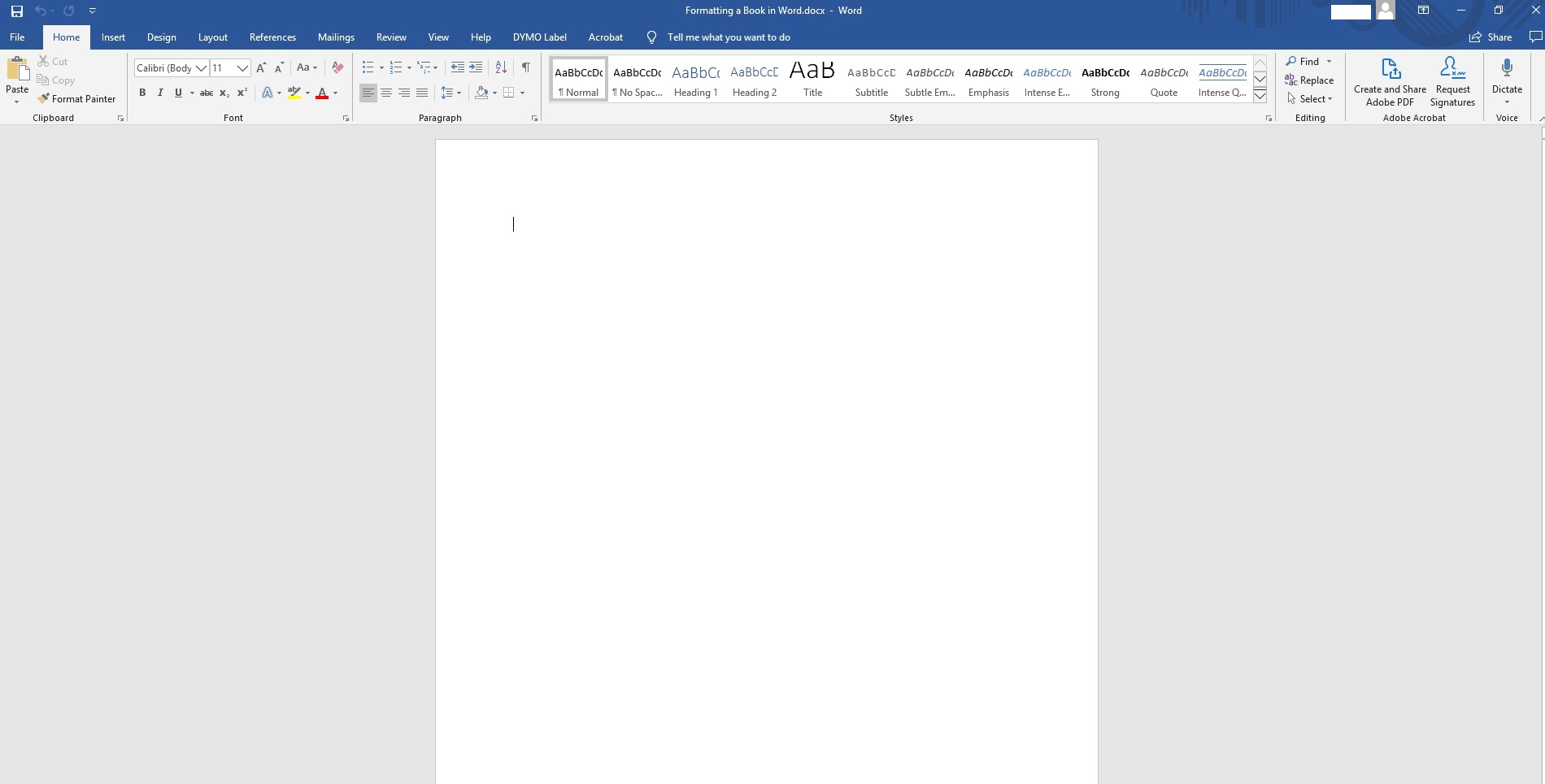 Formatting a Book in Microsoft Word Book Formatting Tips