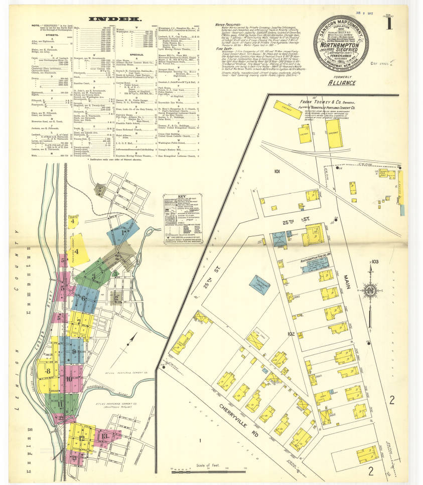 Map Of Northampton County Pa Maping Resources