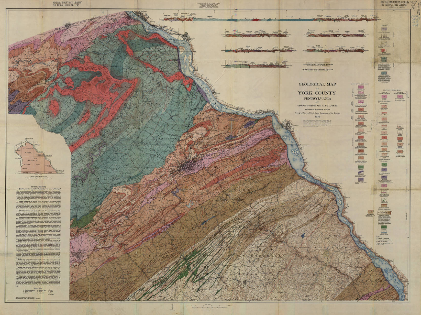 Map Of York County Pa Maping Resources