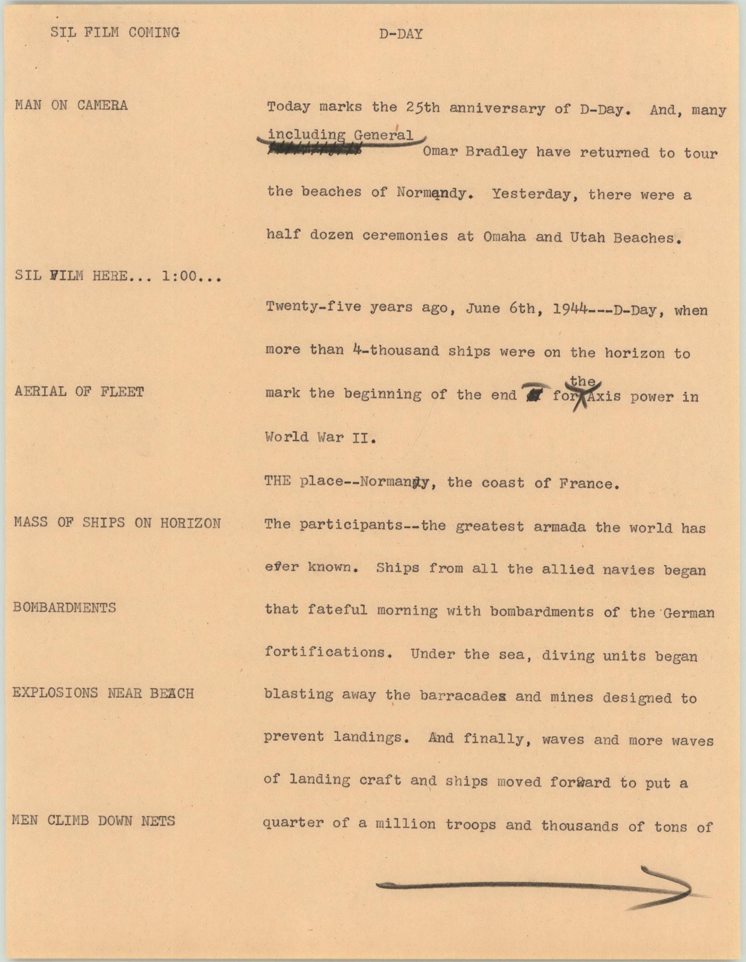 [News Script DDay] UNT Digital Library