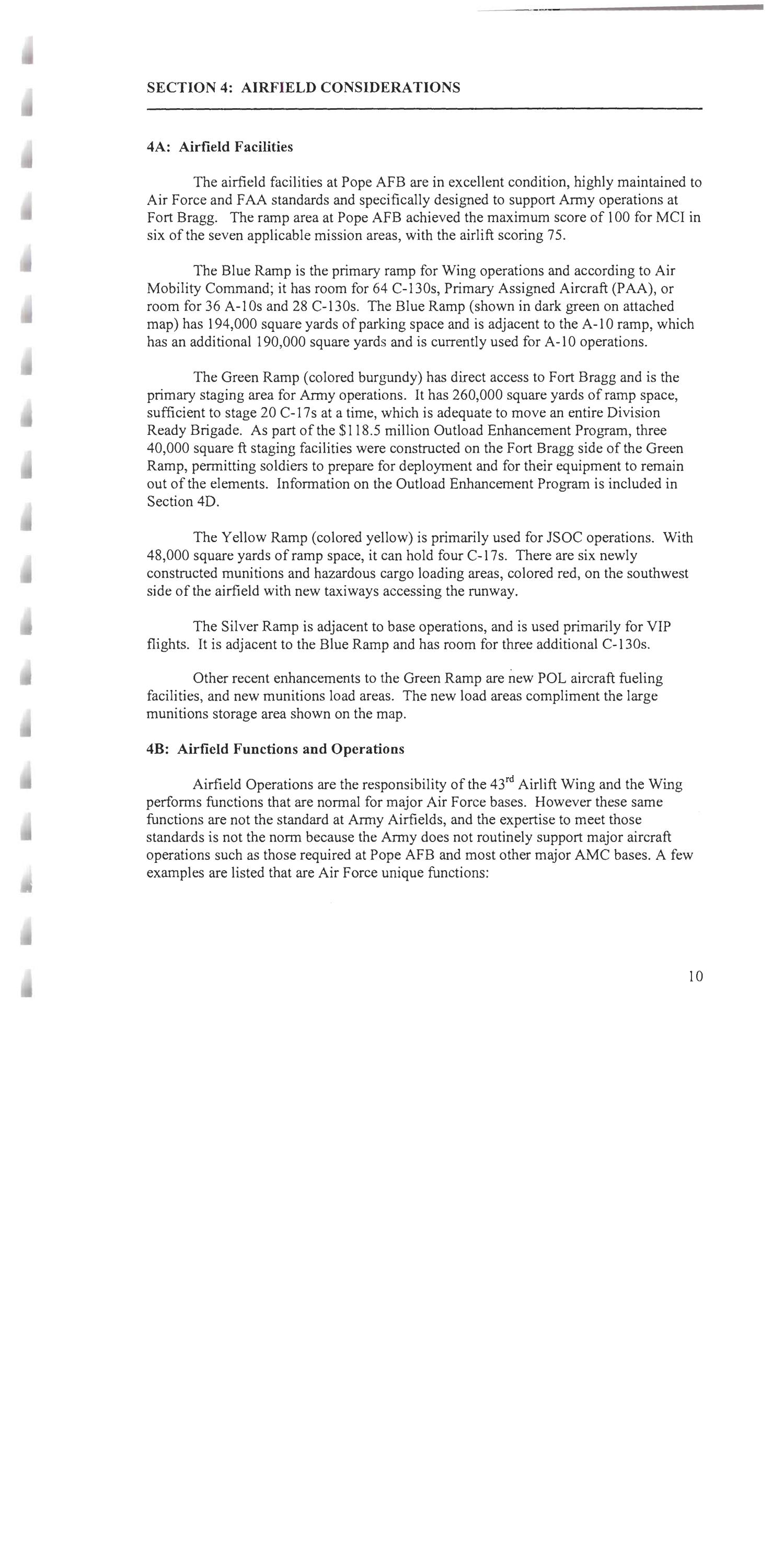 Base Input Pope AFB North Carolina Response to Questions Page 20