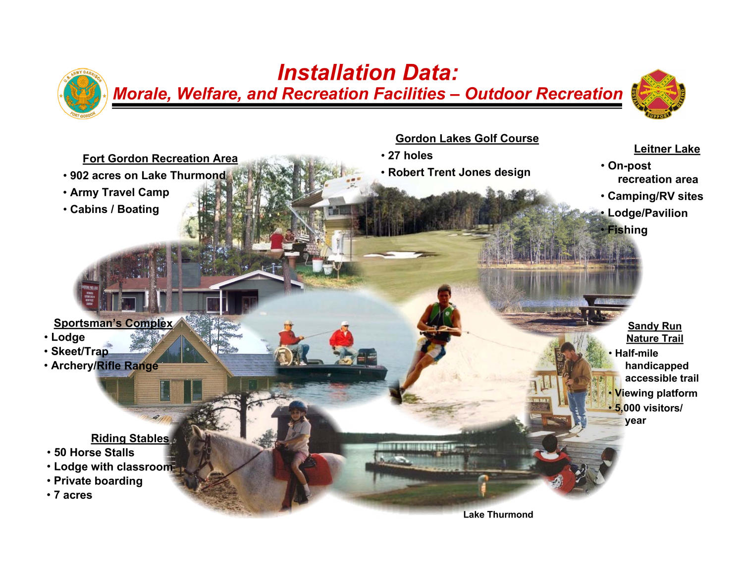 Fort Gordon Installation Familiarization Briefing (2 March 04) Page