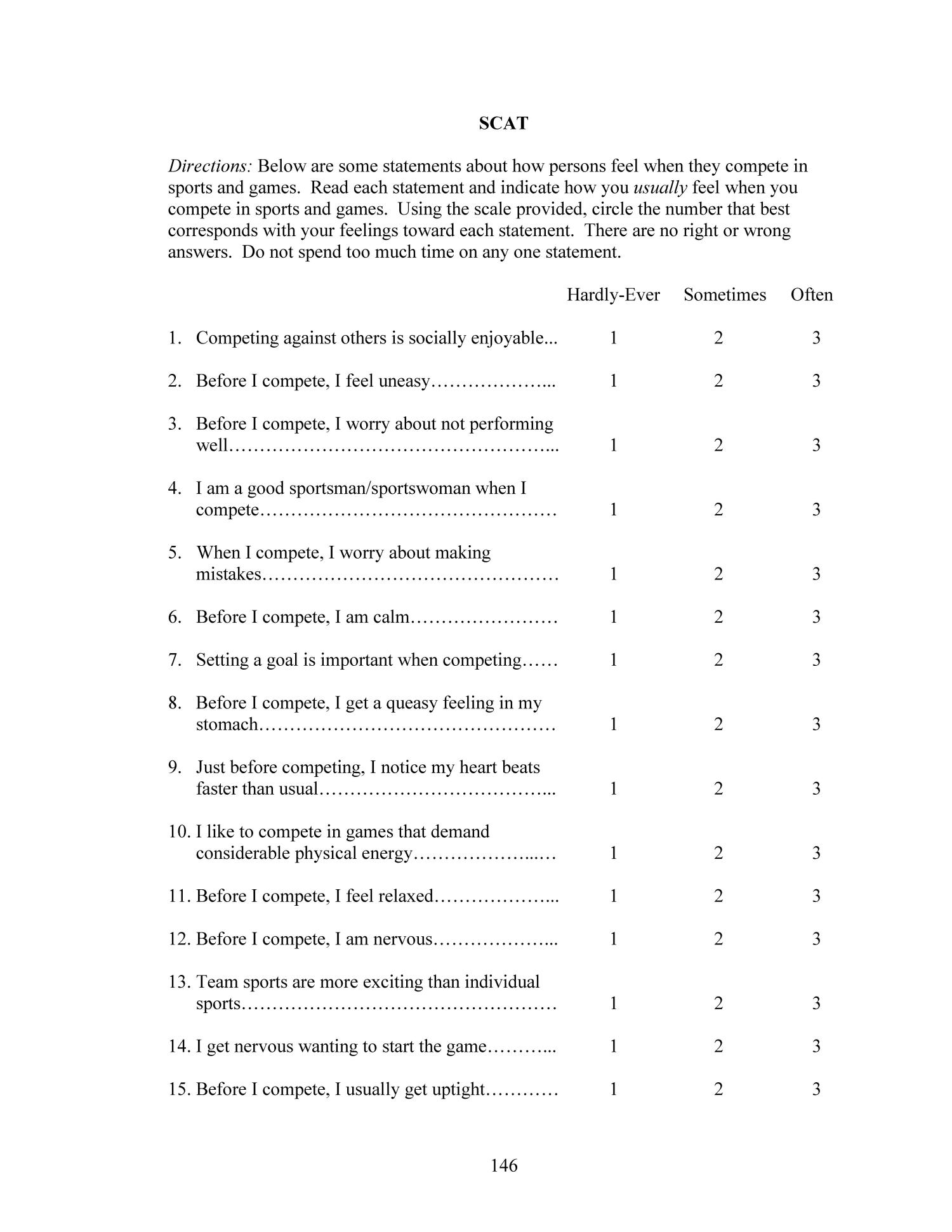 Athletes' Attitudes Toward Seeking Sport Psychology Consultation