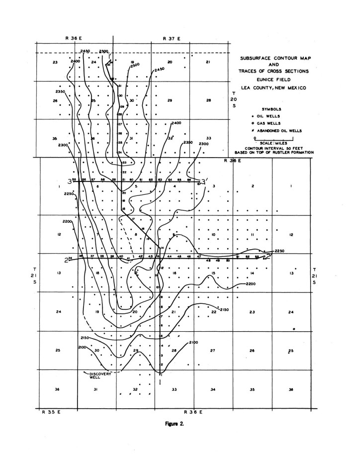 Reservoir Characteristics of the Eunice Oil Field, Lea County, New Mexico, UNT Digital Library