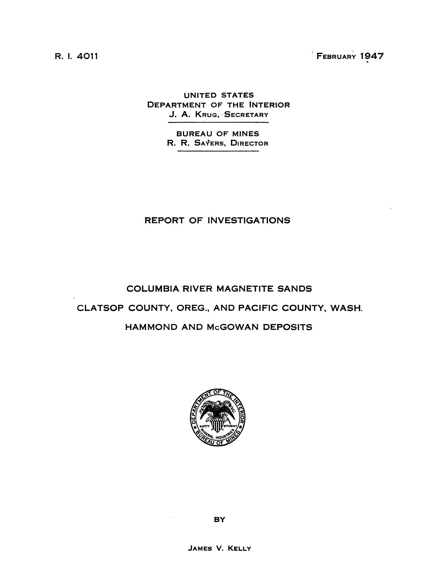 Columbia River Sands, Clatsop County, Oregon, and Pacific