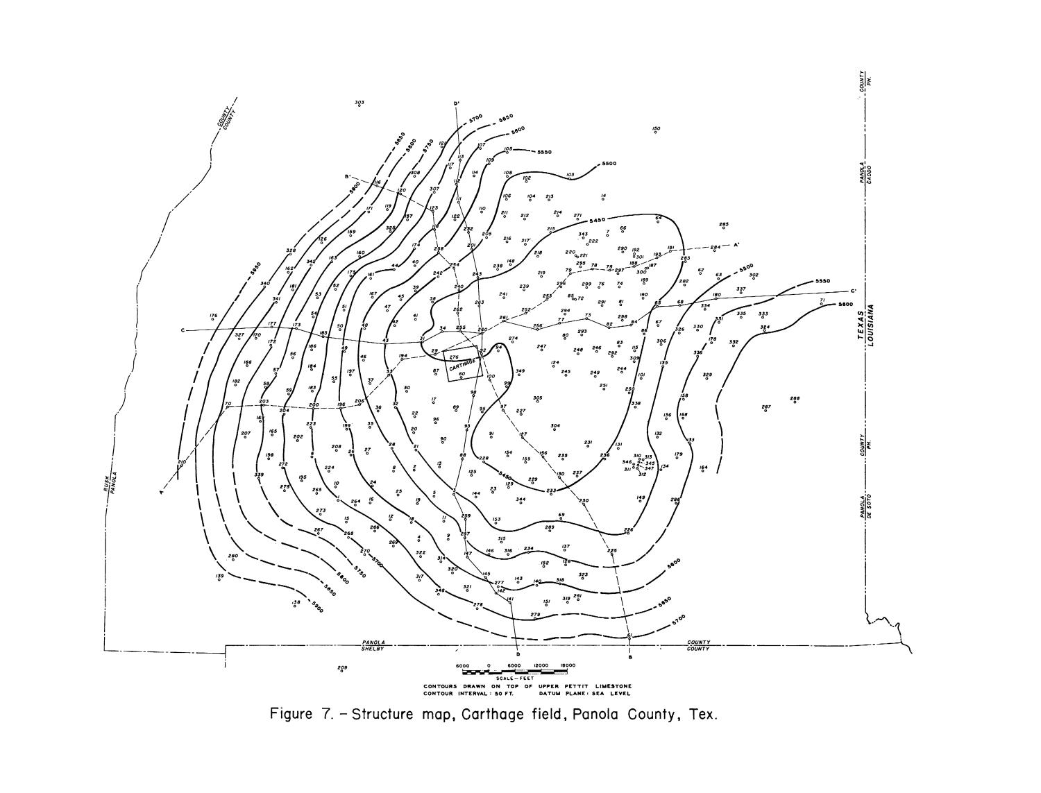 PetroleumEngineering Study of the Carthage Gas Field, Panola County, Texas Page 27 UNT