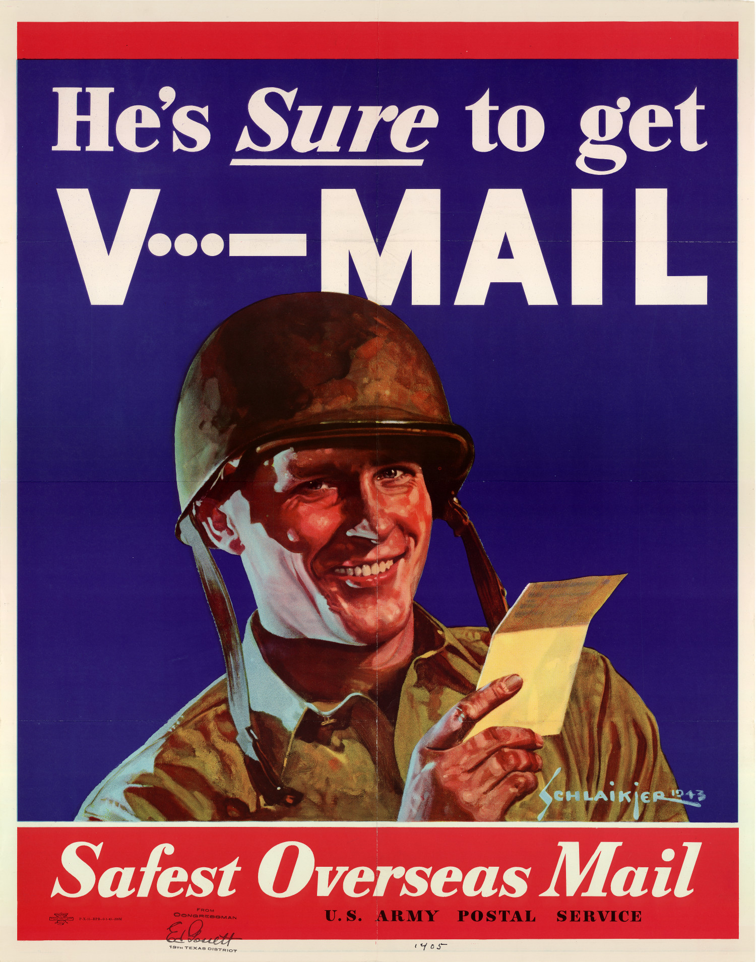 He's sure to get Vmail safest overseas mail. UNT Digital Library