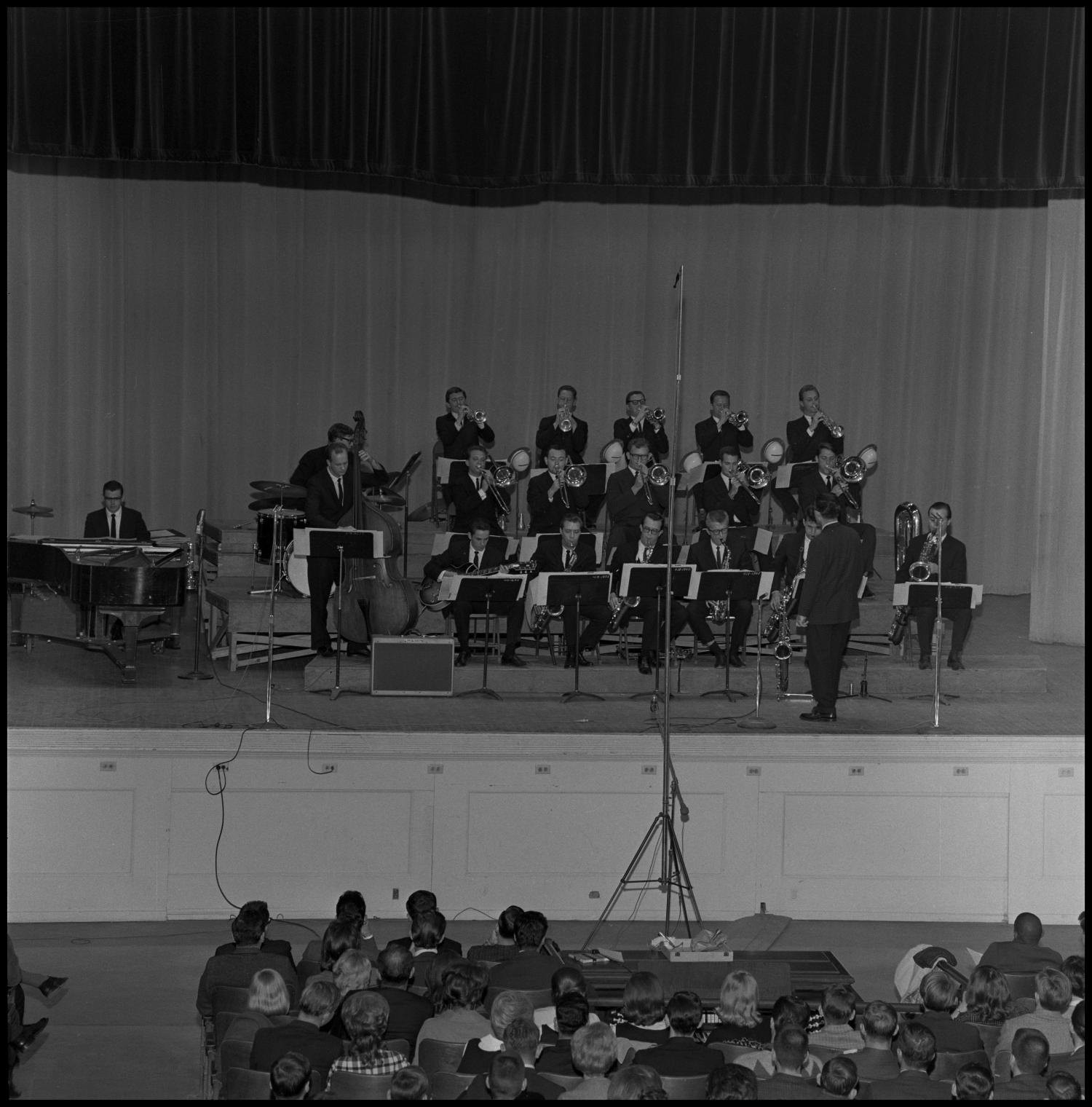 [UNT Lab Band performing, 3] UNT Digital Library