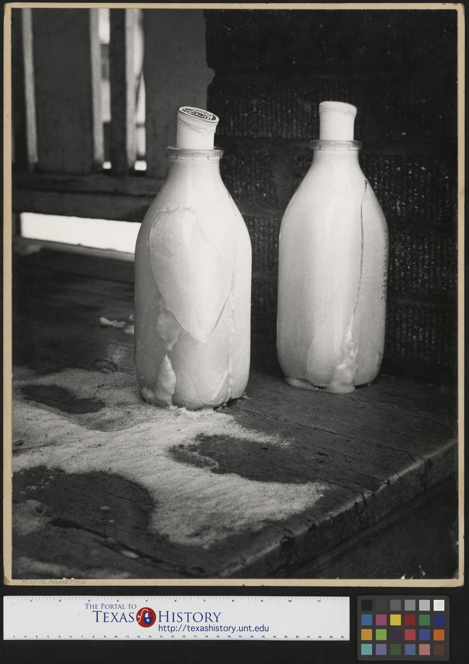 [Frozen Milk Bottles] UNT Digital Library