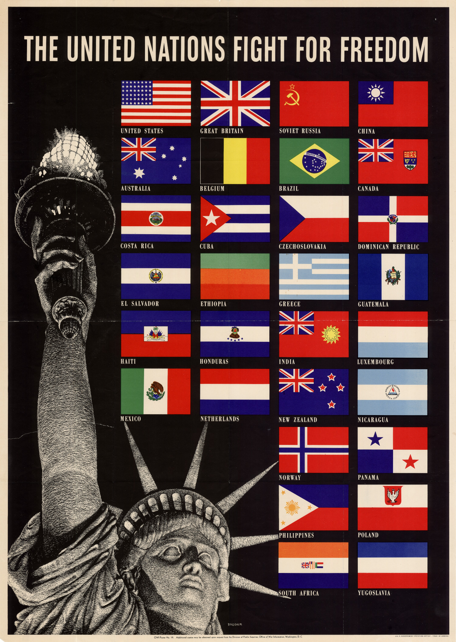 The United Nations fight for freedom. UNT Digital Library