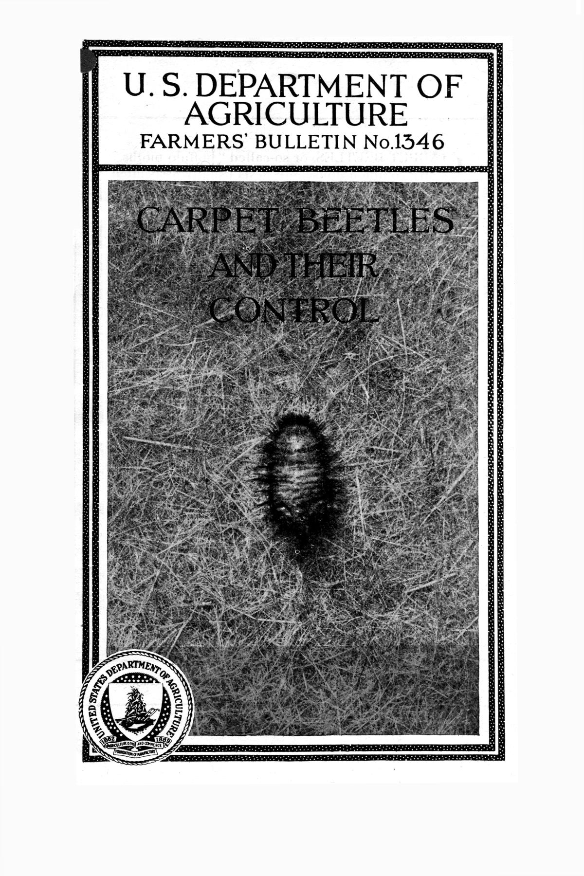 Carpet beetles and their control. UNT Digital Library