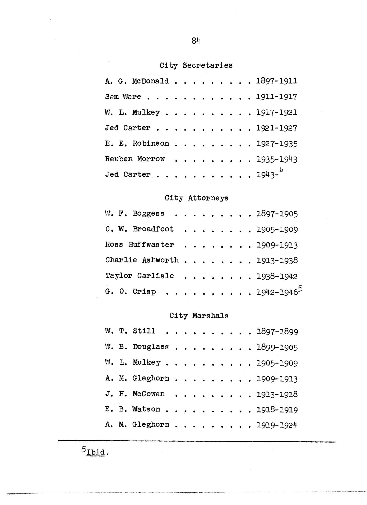 History of Kaufman County, Texas Page 84 UNT Digital Library