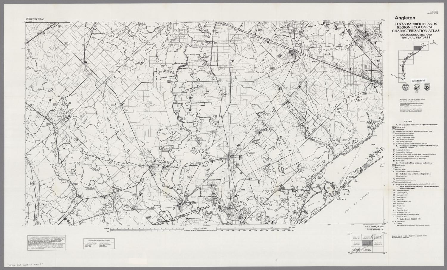Angleton Socioeconomic and Natural Features UNT Digital Library