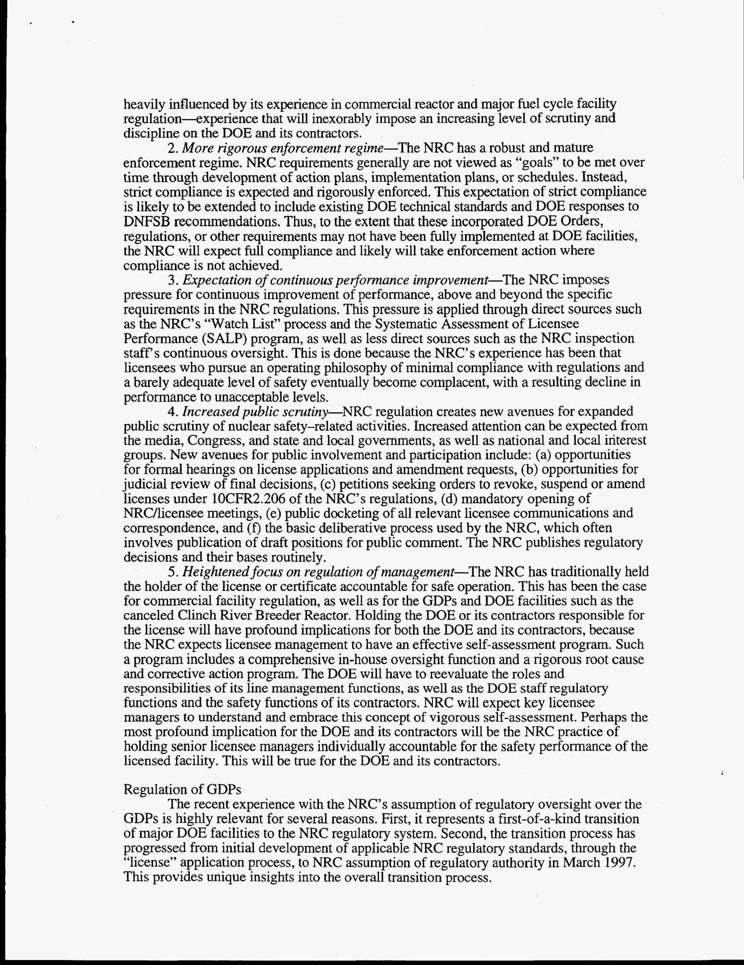 NRC regulation of DOE facilities Page 4 of 9 UNT Digital Library