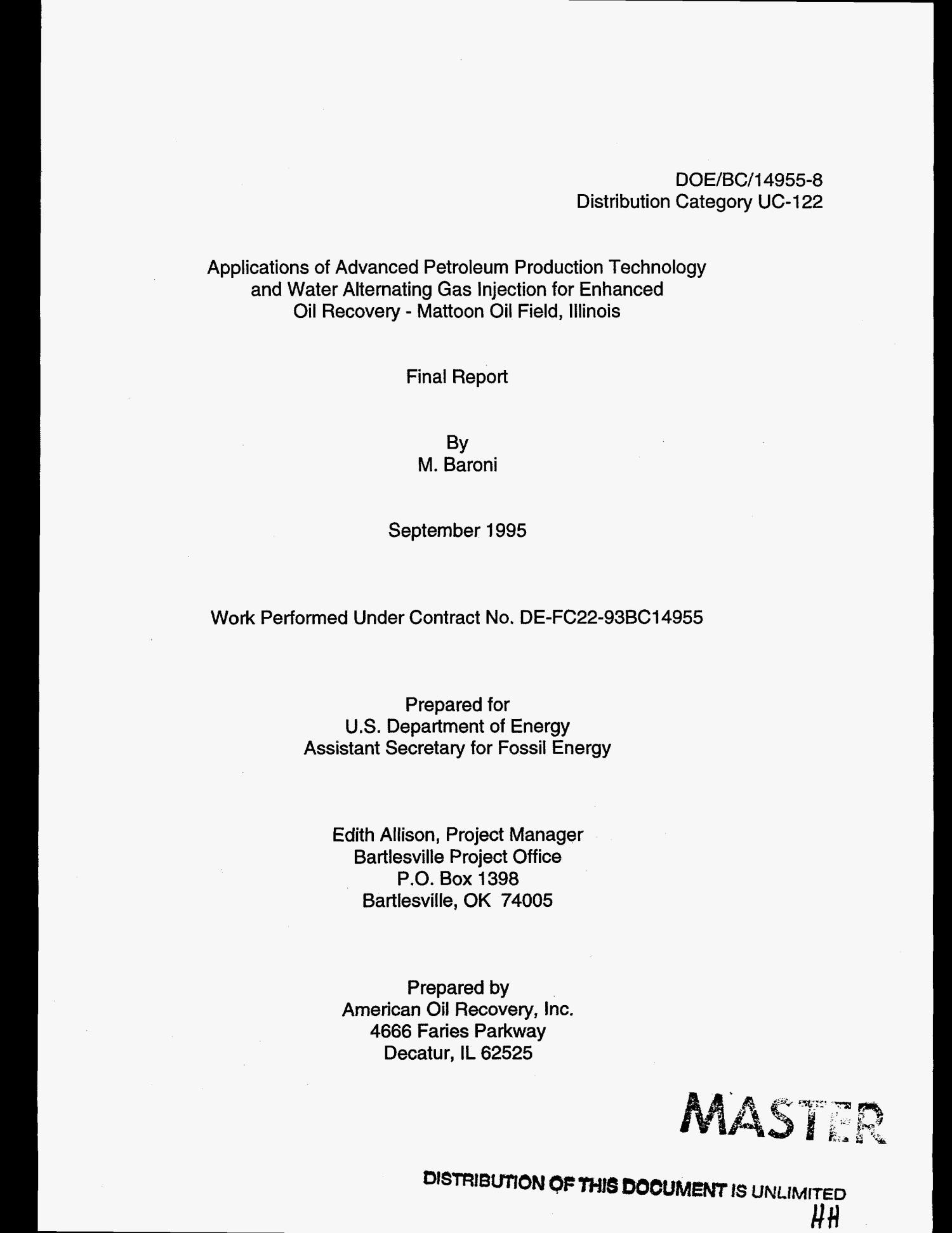 Applications of advanced petroleum production technology and water