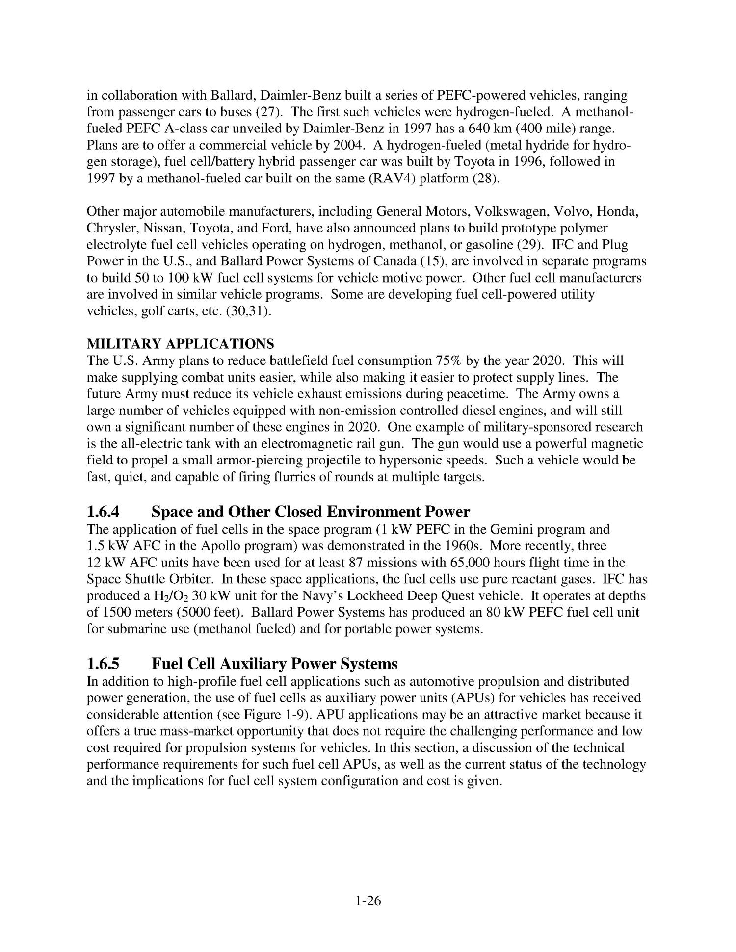 Fuel Cell Handbook, Fifth Edition Page 41 of 352 UNT Digital Library