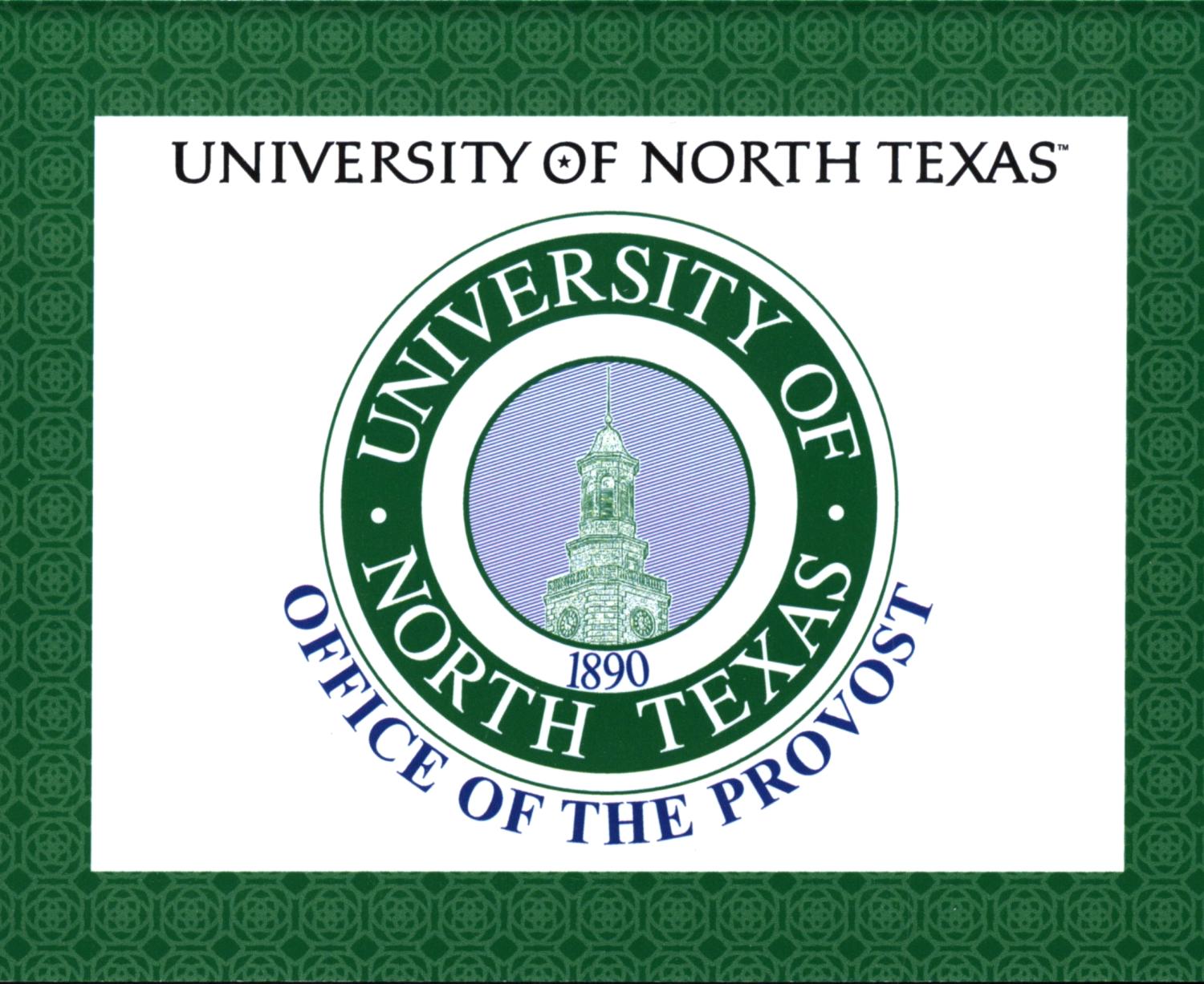 Office of the Provost UNT Digital Library