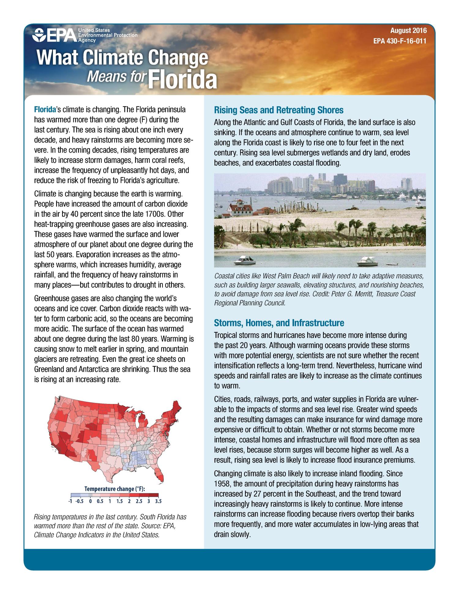 What Climate Change Means for Florida UNT Digital Library