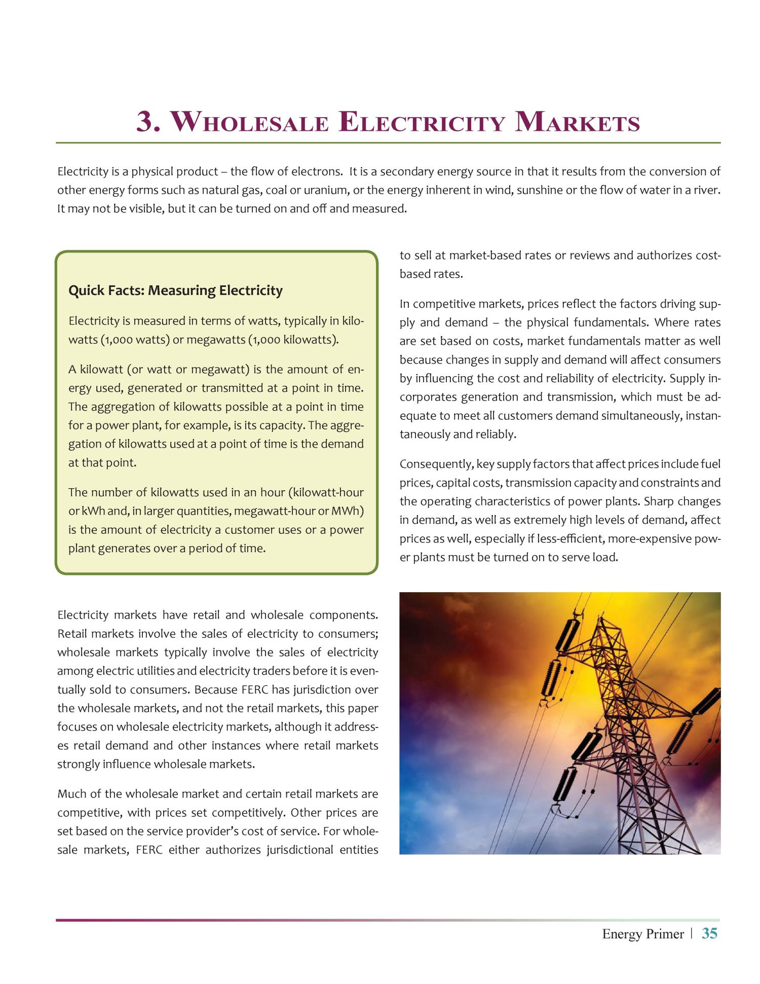 Energy Primer A Handbook of Energy Market Basics Page 41 of 140