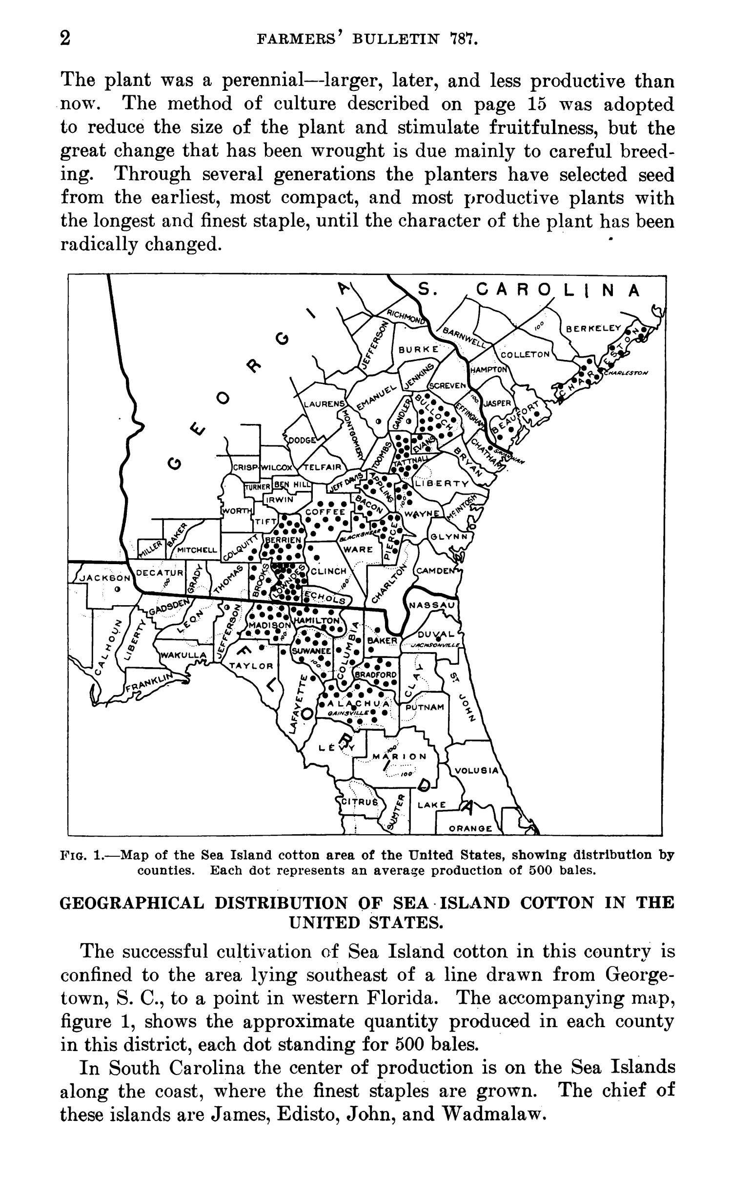 Sea Island Cotton Page 2 UNT Digital Library