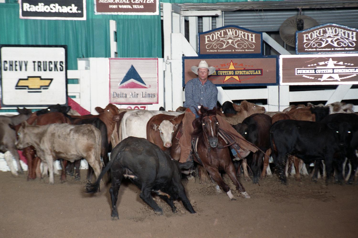 Cutting Horse Competition Image 1997_D102_22 UNT Digital Library