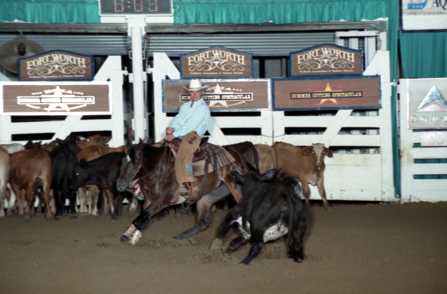 Cutting Horse Competition Image 1997_D119_35 UNT Digital Library