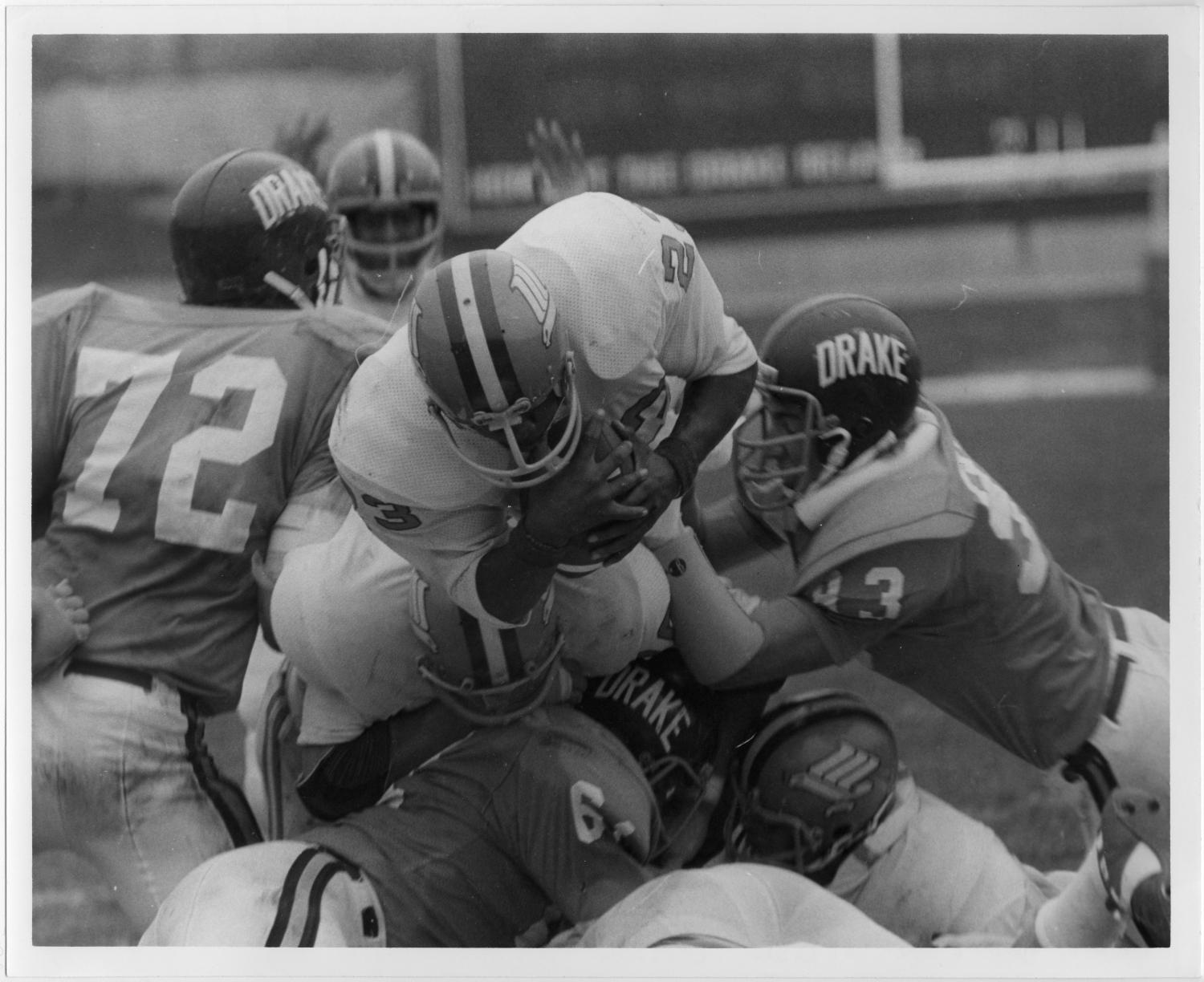 [Mack Cumby Scores a Touchdown] UNT Digital Library