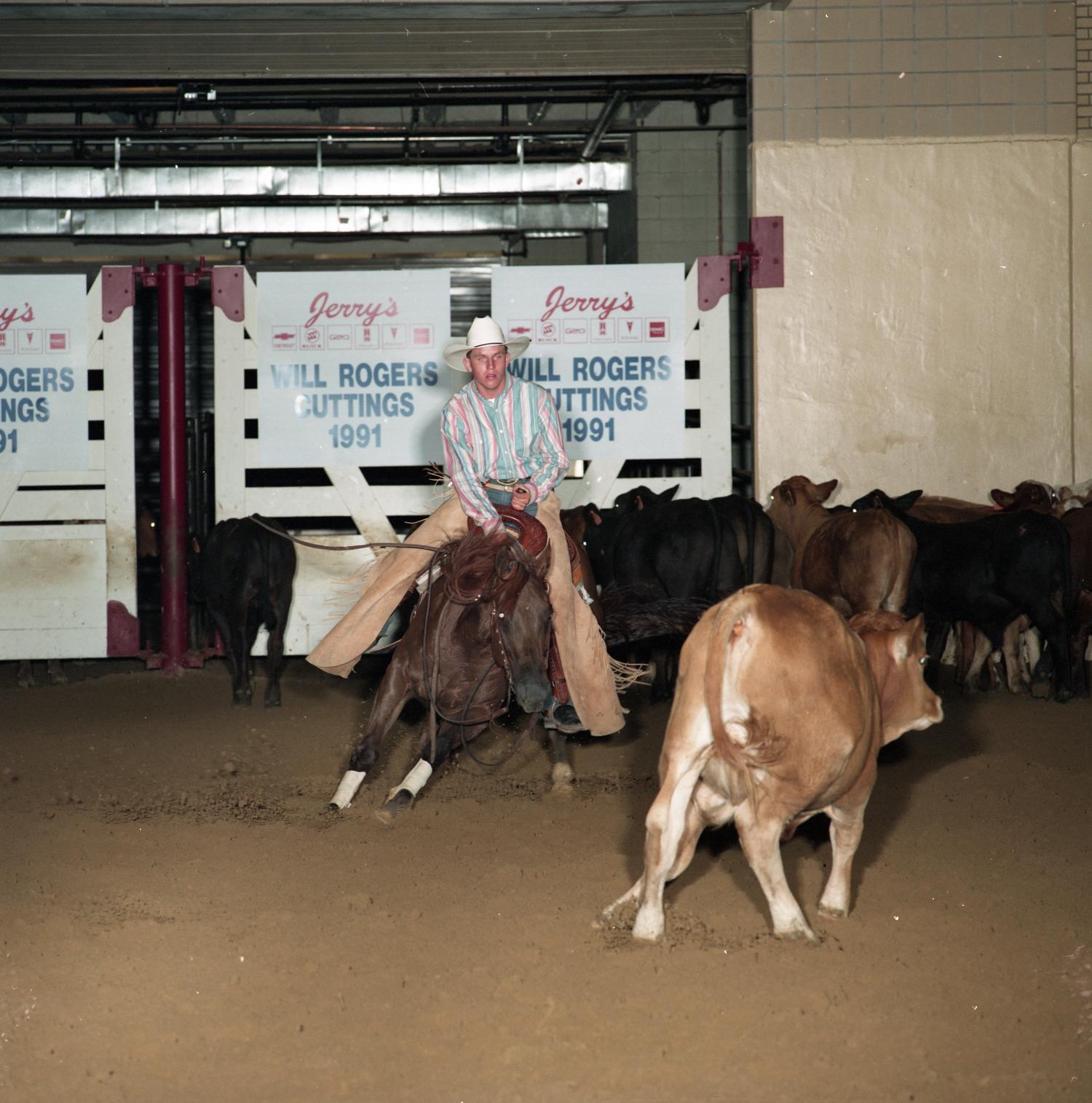 Cutting Horse Competition Image 1991_D15_11 UNT Digital Library