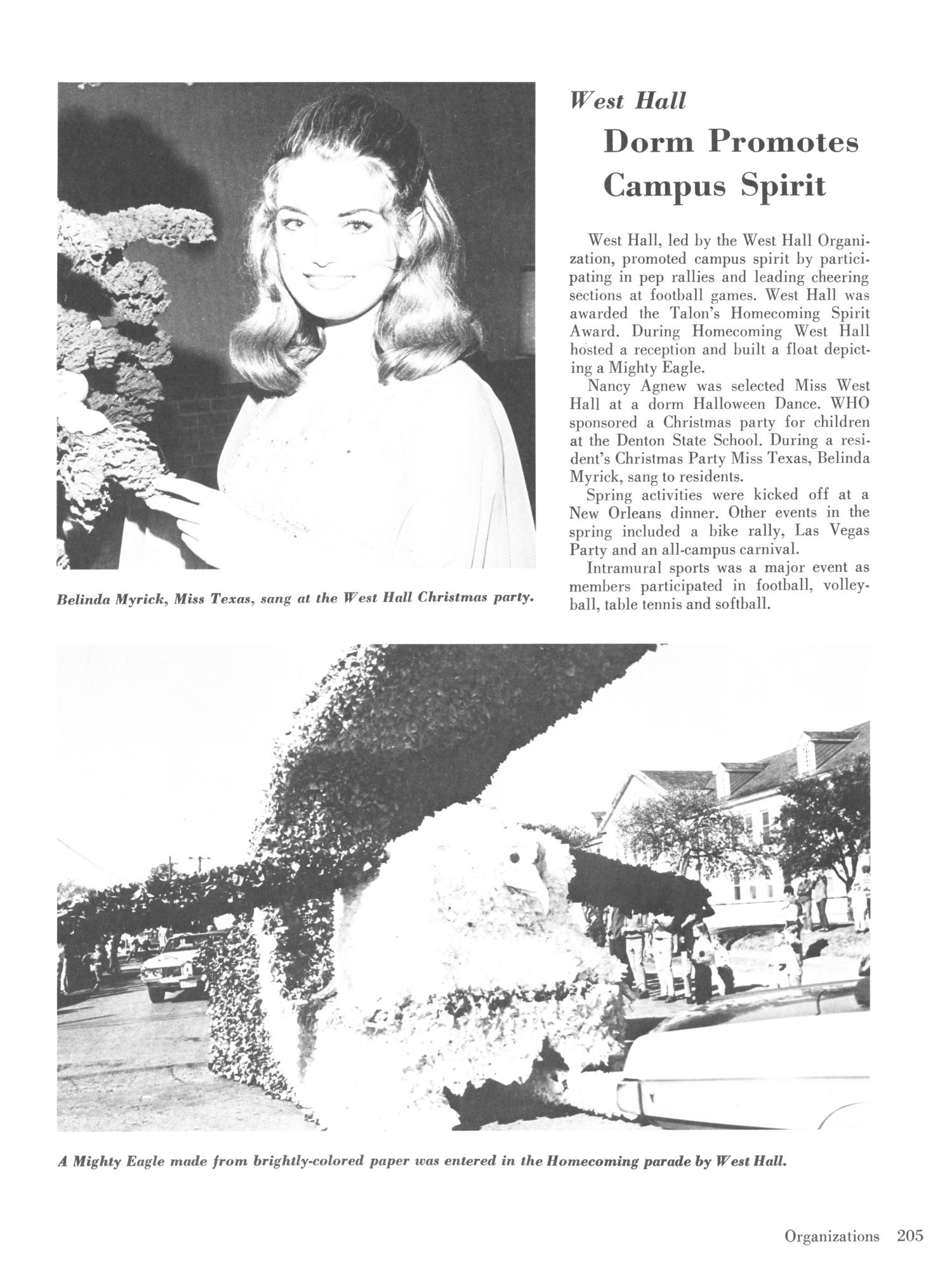 The Yucca, Yearbook of North Texas State University, 1971 Page 205